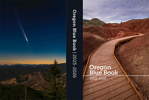 Front and back cover of 2025-2026 Blue Book